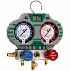 Коллектор заправочный 2-х вентильный Hongsen HS-S60A-EW (R22, R134a, R404a, R407a)