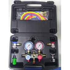 Колектор заправний 2-вентильний HS-S36F-134a R-22, R-134, R-404, R-407 