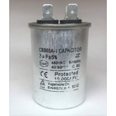 Конденсатор пусковой, рабочий СВВ65 3 мкФ, 450В., (±5%)