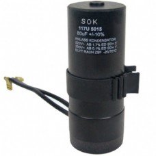Конденсатор пусковой, рабочий  80 мкФ, 117U5015, 220-275V., (±10%)