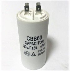 Конденсатор пусковой, рабочий СВВ60 30 мкФ, 450В., (±5%)