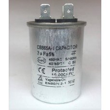 Конденсатор пусковой, рабочий СВВ65 3 мкФ, 450В., (±5%)